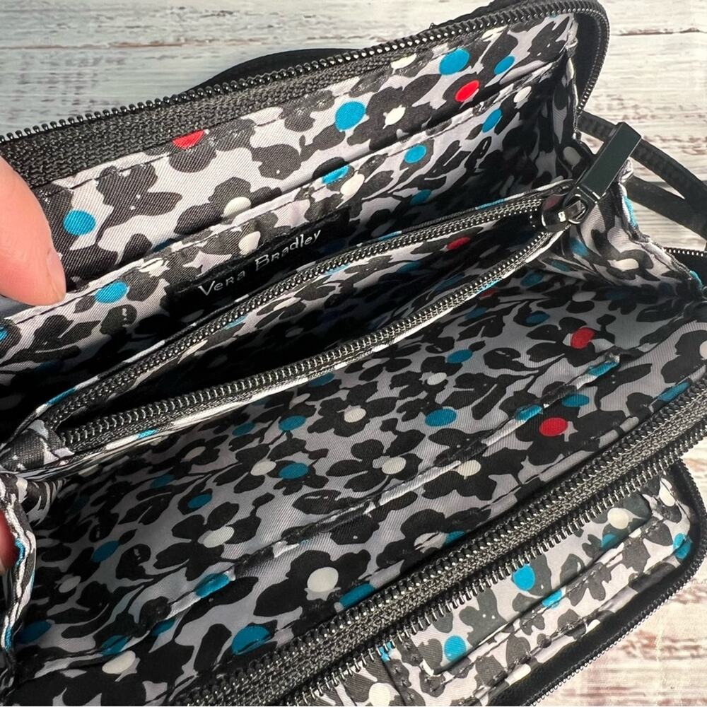 Vera‎ Bradley Winter Patchwork All in One Crossbody Colorblock Quilted - Picture 14 of 16